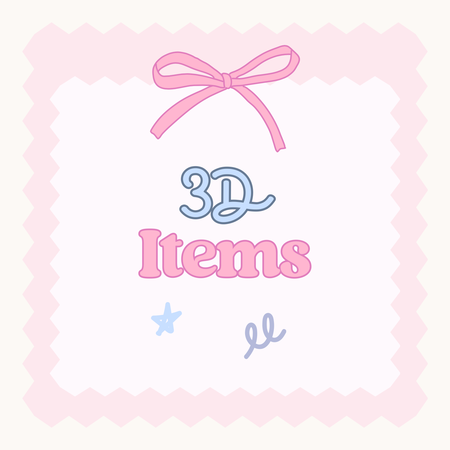 3D Items