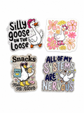 Silly goose magnet bundle