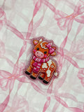 MM exclusive gingerbread cow magnet