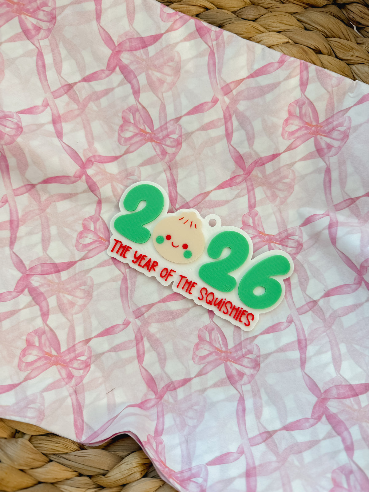 Year of the squishy’s ornament GREEN