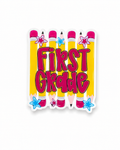 First grade badge reel
