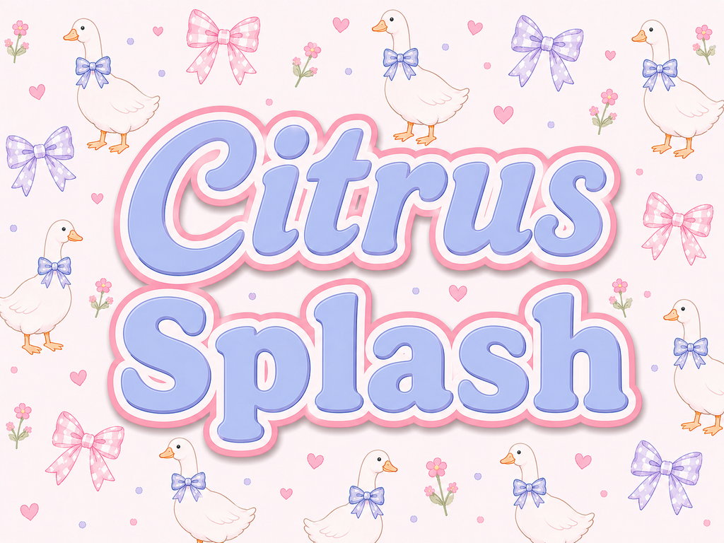 Citrus splash freshie￼