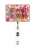 Teacher badge reel