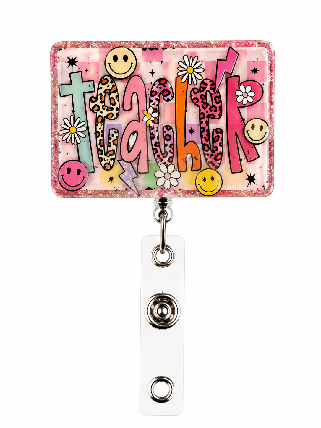 Teacher badge reel