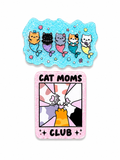 Cat mom mini magnet bundle