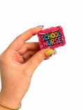 School nurse badge reel