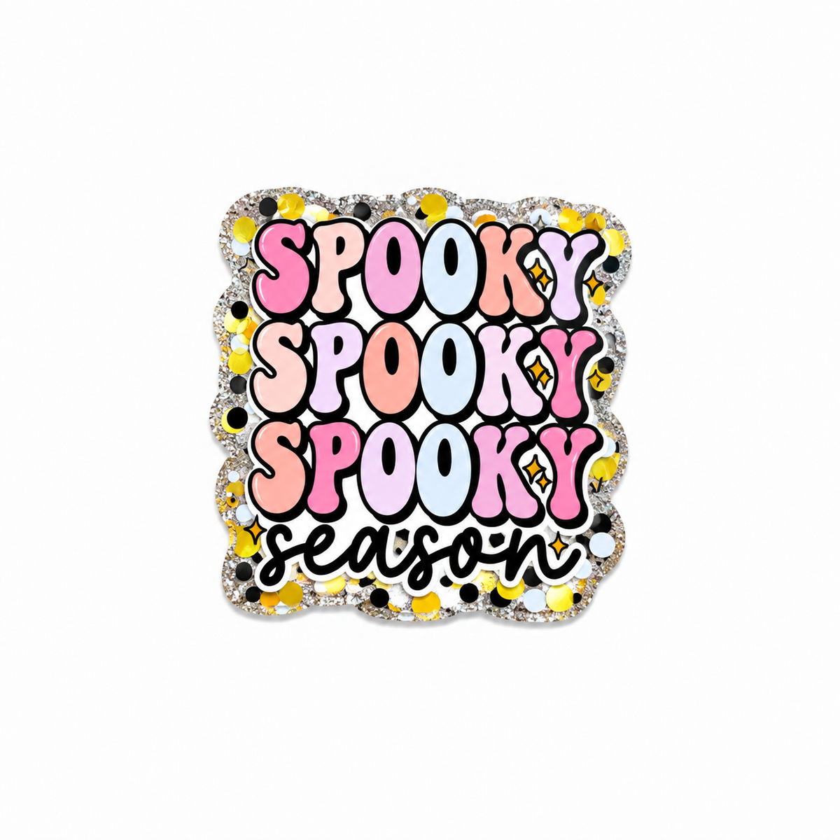 Spooky season magnet