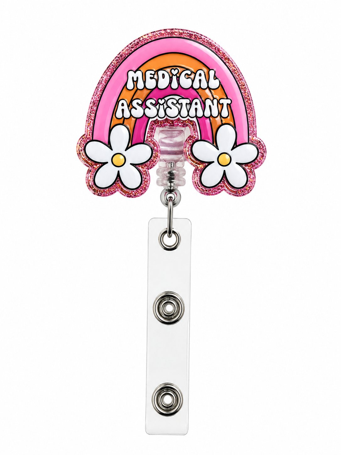 Medical assistant badge reel