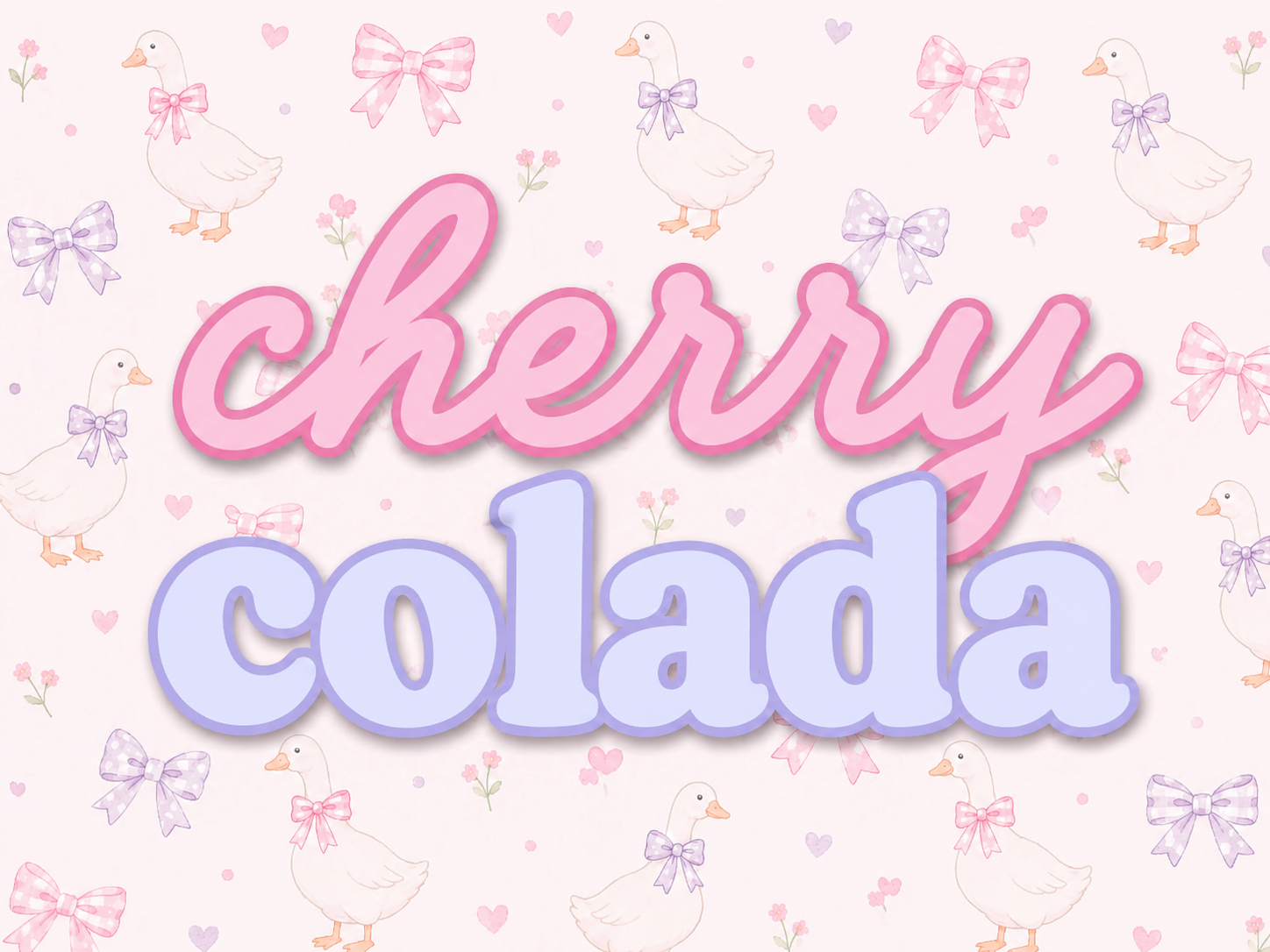 Cherry colada freshie