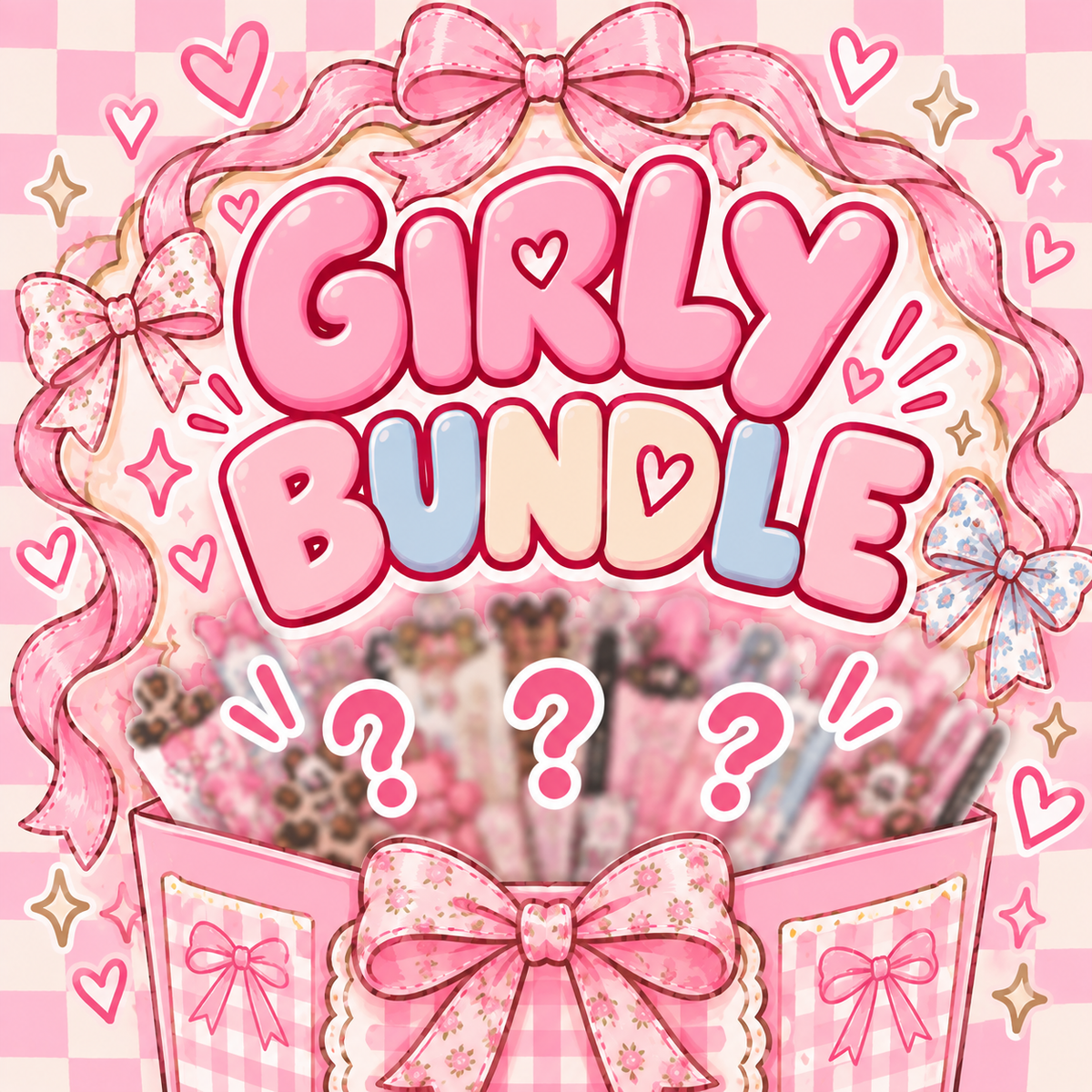 Girly magnet bundle ( 10 pieces )