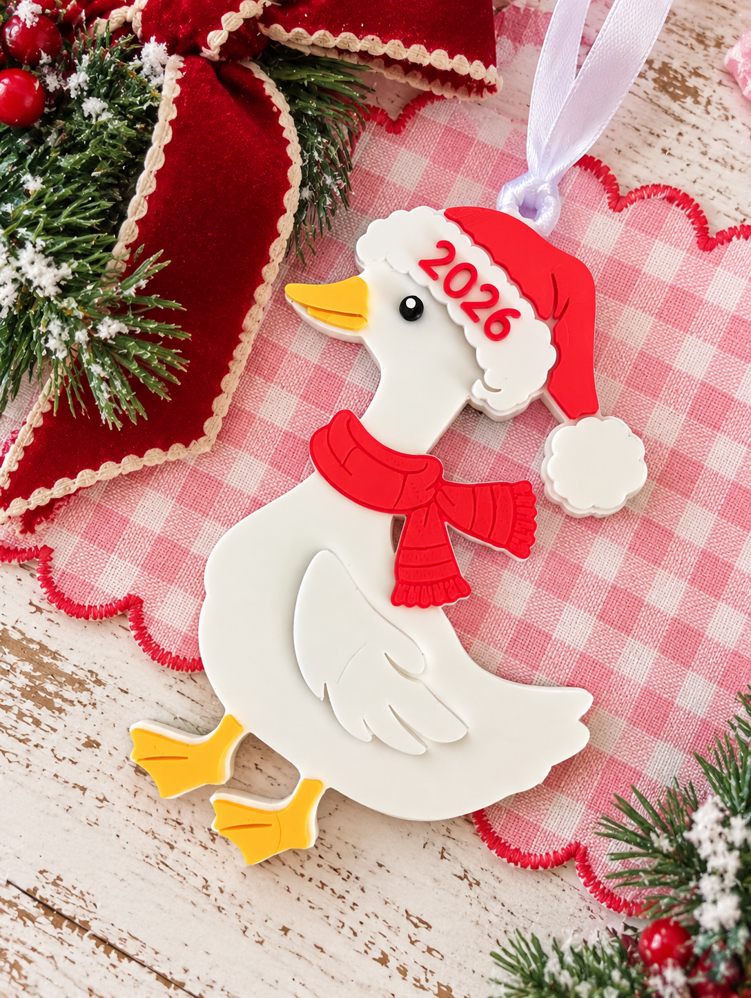 2026 goose Christmas ornament ￼