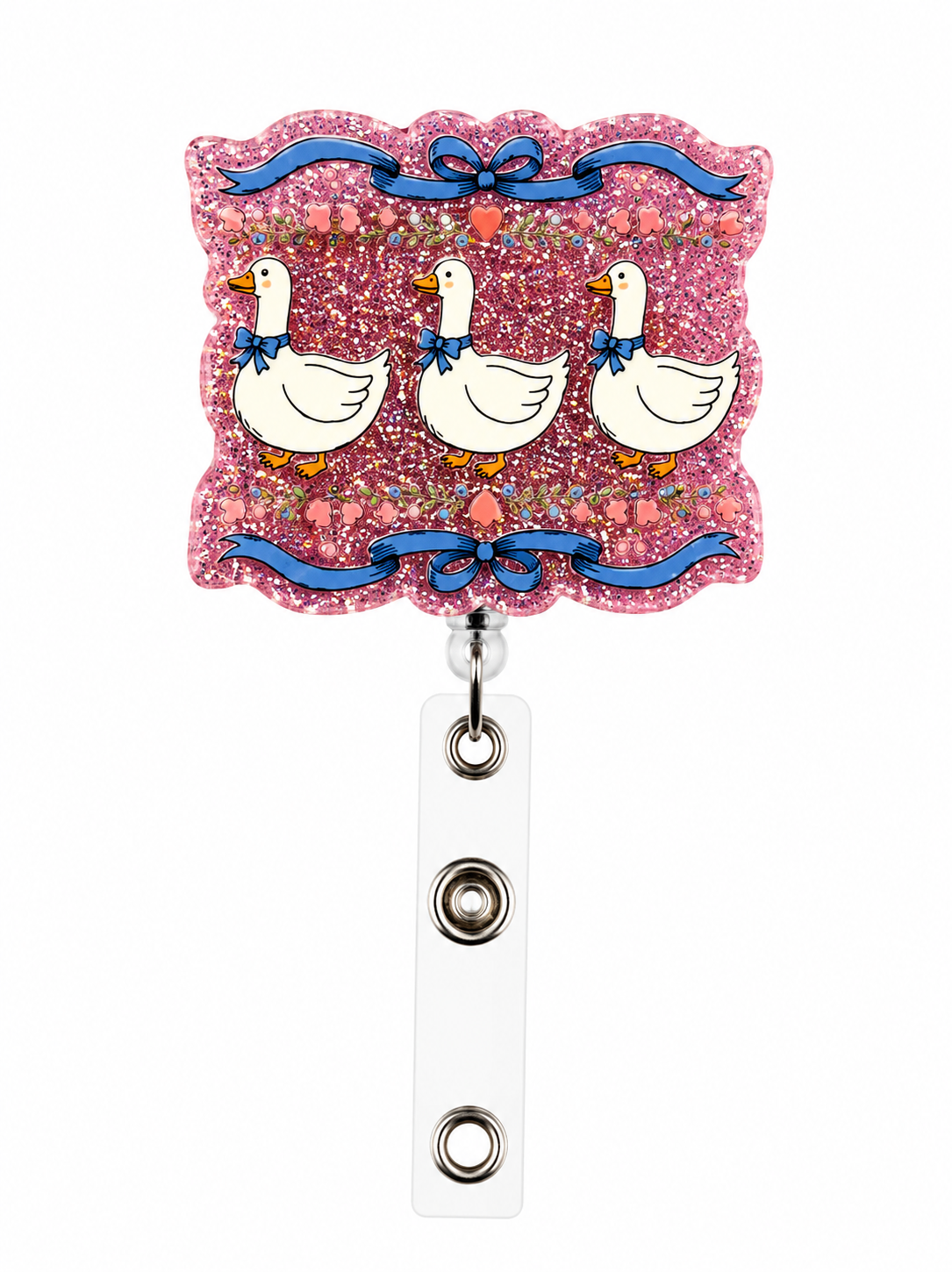 Goose badge reel