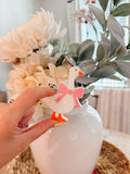 Goose keychain & can opener
