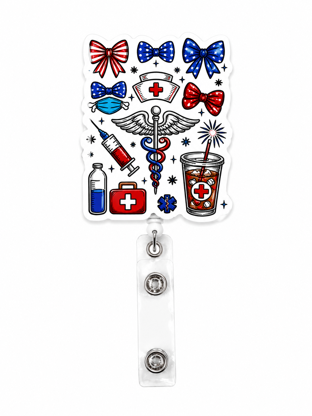 Nurse Badge reel