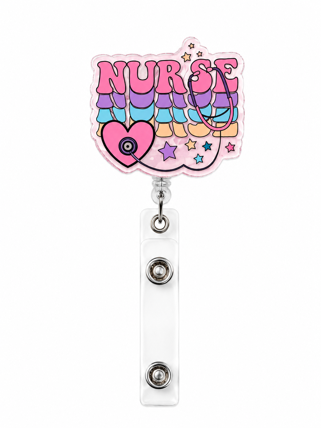 Nurse badge reel