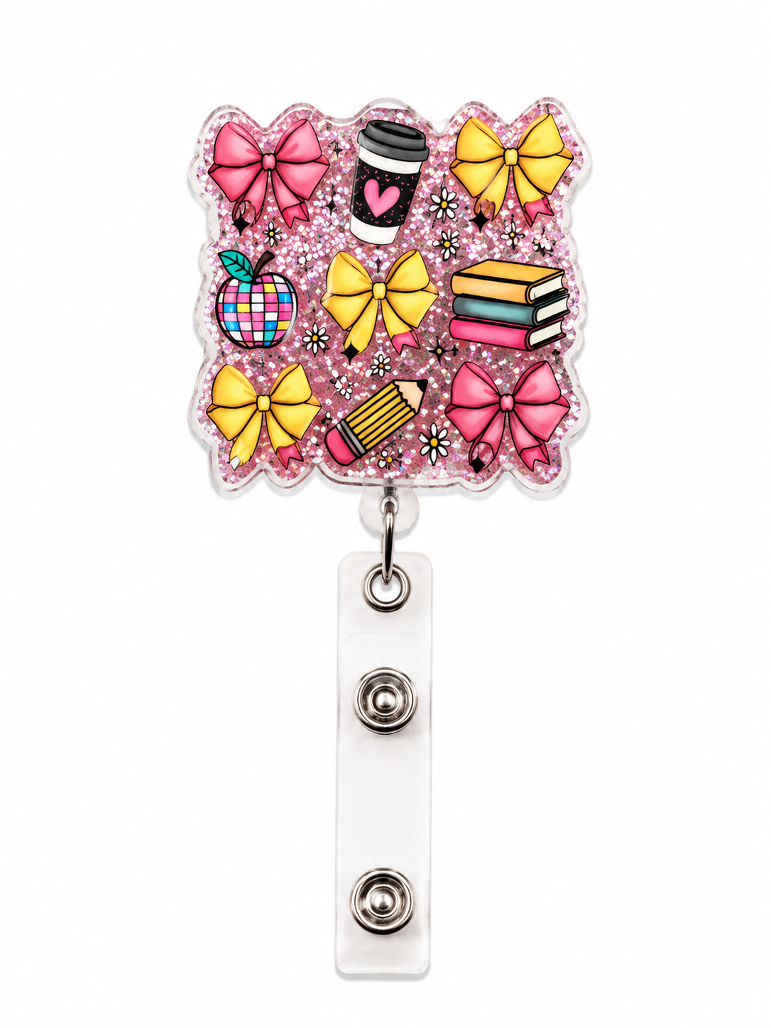 Teacher badge reel