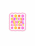 Certified medical assistant
