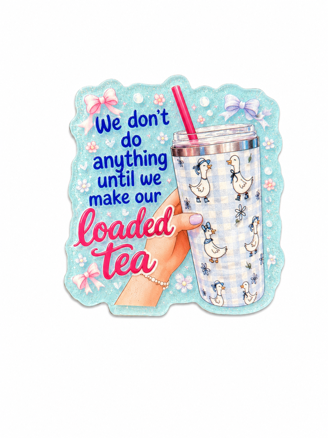 Loaded tea magnet