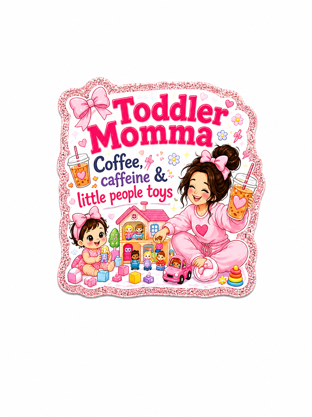 Toddler mama magnet
