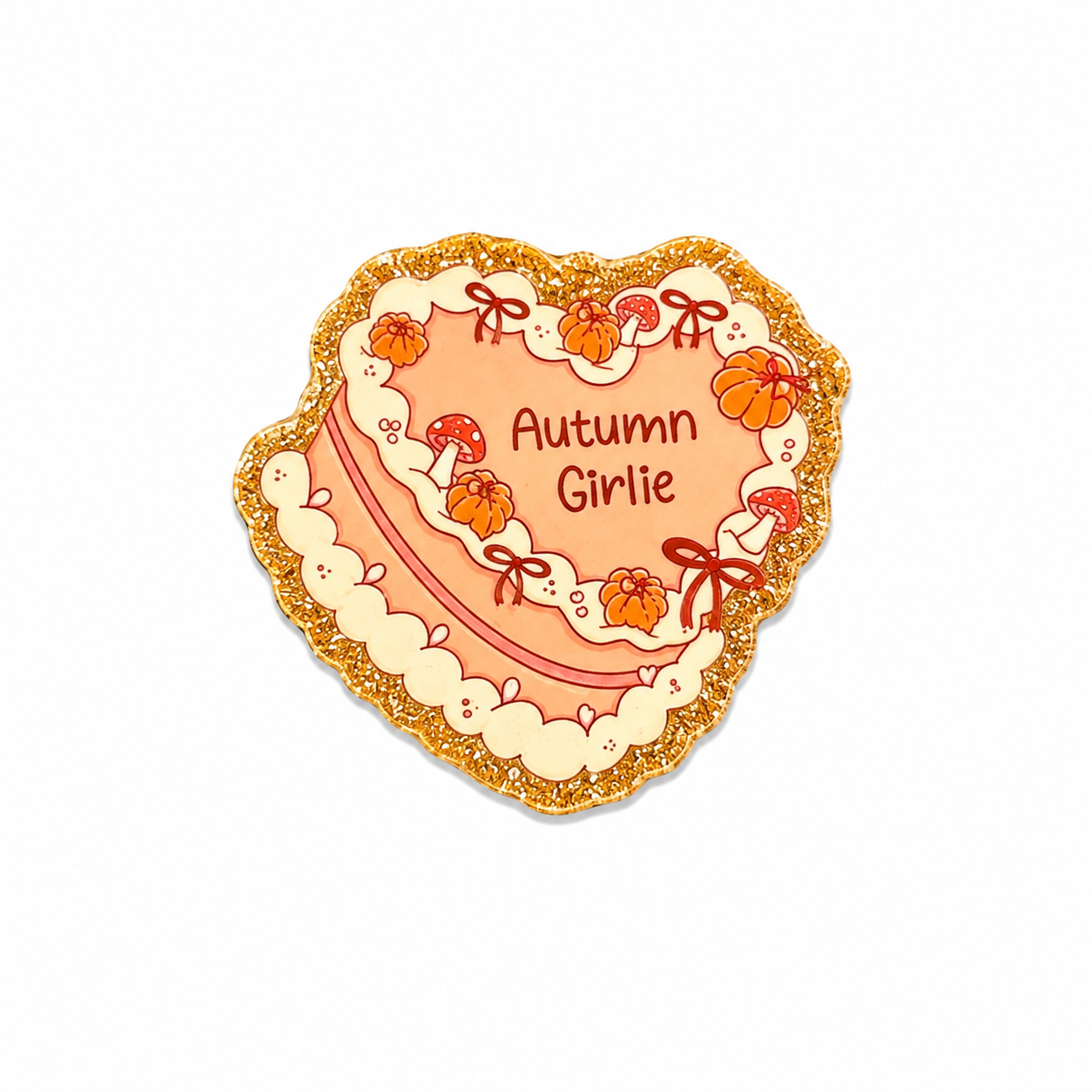 Autumn girly cake